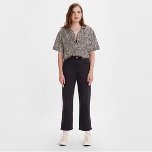 Levi’s Ribcage straight ankle jeans